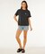 RIP CURL/0M3WTE 半袖Tシャツ インポート POOLSIDE RELAXED TEE リップカール レディース ムラサキスポーツ