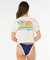 RIP CURL/0MFWTE 半袖Tシャツ インポート クロップドTシャツ SURF SIDE CROPPED TEE リップカール レディース ムラサキスポーツ