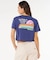 RIP CURL/0MFWTE 半袖Tシャツ インポート クロップドTシャツ SURF SIDE CROPPED TEE リップカール レディース ムラサキスポーツ