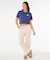 RIP CURL/0MFWTE 半袖Tシャツ インポート クロップドTシャツ SURF SIDE CROPPED TEE リップカール レディース ムラサキスポーツ