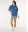 RIP CURL/0MJWTE 半袖Tシャツ インポート SPORTS DEPARTMENT HERI リップカール レディース ムラサキスポーツ