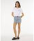 RIP CURL/0MRWTE 半袖Tシャツ HAYLEY O CROP TEE リップカール レディース ムラサキスポーツ