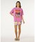 RIP CURL/0MTWTE 半袖Tシャツ HAYLEY O HERITAGE TEE インポート リップカール レディース ムラサキスポーツ