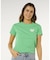 RIP CURL/0MWWTE 半袖Tシャツ RC HEART LOGOS TEE インポート リップカール レディース ムラサキスポーツ