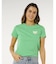 RIP CURL/0MWWTE 半袖Tシャツ RC HEART LOGOS TEE インポート リップカール レディース ムラサキスポーツ