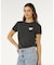 RIP CURL/0MWWTE 半袖Tシャツ RC HEART LOGOS TEE インポート リップカール レディース ムラサキスポーツ