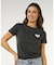 RIP CURL/0MWWTE 半袖Tシャツ RC HEART LOGOS TEE インポート リップカール レディース ムラサキスポーツ