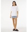 RIP CURL/0N3WTE 半袖Tシャツ ALOHA HERITAGE TEE Tシャツ リップカール レディース ムラサキスポーツ