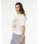 RIP CURL/0N4WTE 半袖Tシャツ PACIFIC COAST HERITAGE インポート リップカール レディース ムラサキスポーツ