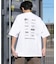NEW ERA/14856671 半袖 オーバーサイズド コットン Tシャツ Logo Archive ホワイト ニューエラ レディース ムラサキスポーツ