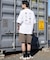 NEW ERA/14856671 半袖 オーバーサイズド コットン Tシャツ Logo Archive ホワイト ニューエラ レディース ムラサキスポーツ