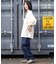 NEW ERA/14856673 半袖 オーバーサイズド コットン Tシャツ Logo Archive クリーム ニューエラ レディース ムラサキスポーツ
