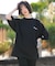 NEW ERA/14856674 半袖 オーバーサイズド コットン Tシャツ Logo Archive ブラック ニューエラ レディース ムラサキスポーツ