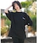 NEW ERA/14856674 半袖 オーバーサイズド コットン Tシャツ Logo Archive ブラック ニューエラ レディース ムラサキスポーツ