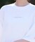 NEW ERA/14856675 半袖 オーバーサイズド コットン Tシャツ Handwritten Logo ホワイト ニューエラ レディース ムラサキスポーツ