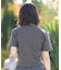 NEW ERA/14857958 Women's 半袖 ミニ Tシャツ スクエアロゴ チャコールグレー ニューエラ レディース ムラサキスポーツ