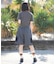 NEW ERA/14857958 Women's 半袖 ミニ Tシャツ スクエアロゴ チャコールグレー ニューエラ レディース ムラサキスポーツ
