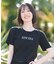 NEW ERA/14857961 Women's 半袖 ミニ Tシャツ Rhinestone ラインストーン Logo ブラック ニューエラ レディース ムラサキスポーツ
