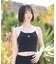NEW ERA/14857970 Women's リブ クロップドキャミソール ブラック ニューエラ レディース ムラサキスポーツ