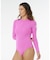RIP CURL/15CWRV 水着 ビキニ PREMIUM SURF LS SURF SUIT インポート リップカール レディース ムラサキスポーツ