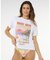 RIP CURL/19WWRV ラッシュガード 半袖Tシャツ HOTEL MALIBU SURF LITE UVケア インポート リップカール レディース ムラサキスポーツ