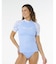 RIP CURL/1A3WRV ラッシュガード 半袖Tシャツ PACIFIC COAST UPF SS UVケア リップカール レディース ムラサキスポーツ