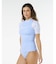 RIP CURL/1A3WRV ラッシュガード 半袖Tシャツ PACIFIC COAST UPF SS UVケア リップカール レディース ムラサキスポーツ