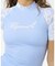 RIP CURL/1A3WRV ラッシュガード 半袖Tシャツ PACIFIC COAST UPF SS UVケア リップカール レディース ムラサキスポーツ