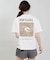 RIP CURL/RCL6S-4306 ラッシュガード 半袖Tシャツ UVケア BOXY WIDE FIT TEE リップカール レディース ムラサキスポーツ