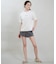 RIP CURL/RCL6S-4306 ラッシュガード 半袖Tシャツ UVケア BOXY WIDE FIT TEE リップカール レディース ムラサキスポーツ
