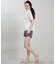 RIP CURL/RCL6S-4306 ラッシュガード 半袖Tシャツ UVケア BOXY WIDE FIT TEE リップカール レディース ムラサキスポーツ