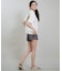 RIP CURL/RCL6S-4306 ラッシュガード 半袖Tシャツ UVケア BOXY WIDE FIT TEE リップカール レディース ムラサキスポーツ