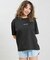 RIP CURL/RCL6S-4306 ラッシュガード 半袖Tシャツ UVケア BOXY WIDE FIT TEE リップカール レディース ムラサキスポーツ