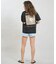 RIP CURL/RCL6S-4306 ラッシュガード 半袖Tシャツ UVケア BOXY WIDE FIT TEE リップカール レディース ムラサキスポーツ