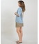 RIP CURL/RCL6S-4306 ラッシュガード 半袖Tシャツ UVケア BOXY WIDE FIT TEE リップカール レディース ムラサキスポーツ