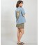 RIP CURL/RCL6S-4306 ラッシュガード 半袖Tシャツ UVケア BOXY WIDE FIT TEE リップカール レディース ムラサキスポーツ