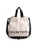 HUNTER/UBT7128CAA-WHW イージー キャンバス ドローストリング ミニ トートバッグ 巾着バッグ ハンター レディース メンズ ムラサキスポーツ