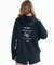 ROXY/RLY261035 水陸両用 長袖ラッシュガード  ジップアップパーカー HISTORICAL LOGO HOODIE ロキシー レディース ムラサキスポーツ