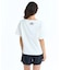 ROXY/RSW261008 水着 3点セット ビキニ ラッシュT 付き REEF NOTE ロキシー レディース ムラサキスポーツ
