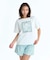 ROXY/RSW261008 水着 3点セット ビキニ ラッシュT 付き REEF NOTE ロキシー レディース ムラサキスポーツ