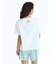 ROXY/RSW261008 水着 3点セット ビキニ ラッシュT 付き REEF NOTE ロキシー レディース ムラサキスポーツ