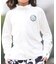 RIPCURL/キッズ RCK6S-4302 WET ICON KIDS RASH 水着 対塩素 長袖 ジップアップ ラッシュガード 男の子 女の子 ムラサキスポーツ