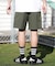 NEWERA/14774232 水着 撥水 耐塩素 水陸両用 海パン トランクス サーフパンツ ユーティリティ ショートパンツ ニューエラ メンズ ムラサキスポーツ