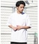 NEWERA/14774256 水着 吸水速乾 耐塩素 耐海水 水陸両用 ラッシュガード 半袖 Tシャツ ニューエラ メンズ ムラサキスポーツ