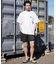 NEWERA/14774259 水着 吸水速乾 耐塩素 耐海水 水陸両用 ラッシュガード 半袖 Tシャツ ニューエラ メンズ ムラサキスポーツ