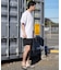 NEWERA/14774259 水着 吸水速乾 耐塩素 耐海水 水陸両用 ラッシュガード 半袖 Tシャツ ニューエラ メンズ ムラサキスポーツ