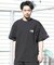 NEWERA/14774260 水着 吸水速乾 耐塩素 耐海水 水陸両用 ラッシュガード 半袖 Tシャツ ニューエラ メンズ ムラサキスポーツ