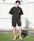NEWERA/14774260 水着 吸水速乾 耐塩素 耐海水 水陸両用 ラッシュガード 半袖 Tシャツ ニューエラ メンズ ムラサキスポーツ