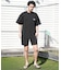 NEWERA/14774260 水着 吸水速乾 耐塩素 耐海水 水陸両用 ラッシュガード 半袖 Tシャツ ニューエラ メンズ ムラサキスポーツ