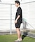 NEWERA/14774260 水着 吸水速乾 耐塩素 耐海水 水陸両用 ラッシュガード 半袖 Tシャツ ニューエラ メンズ ムラサキスポーツ